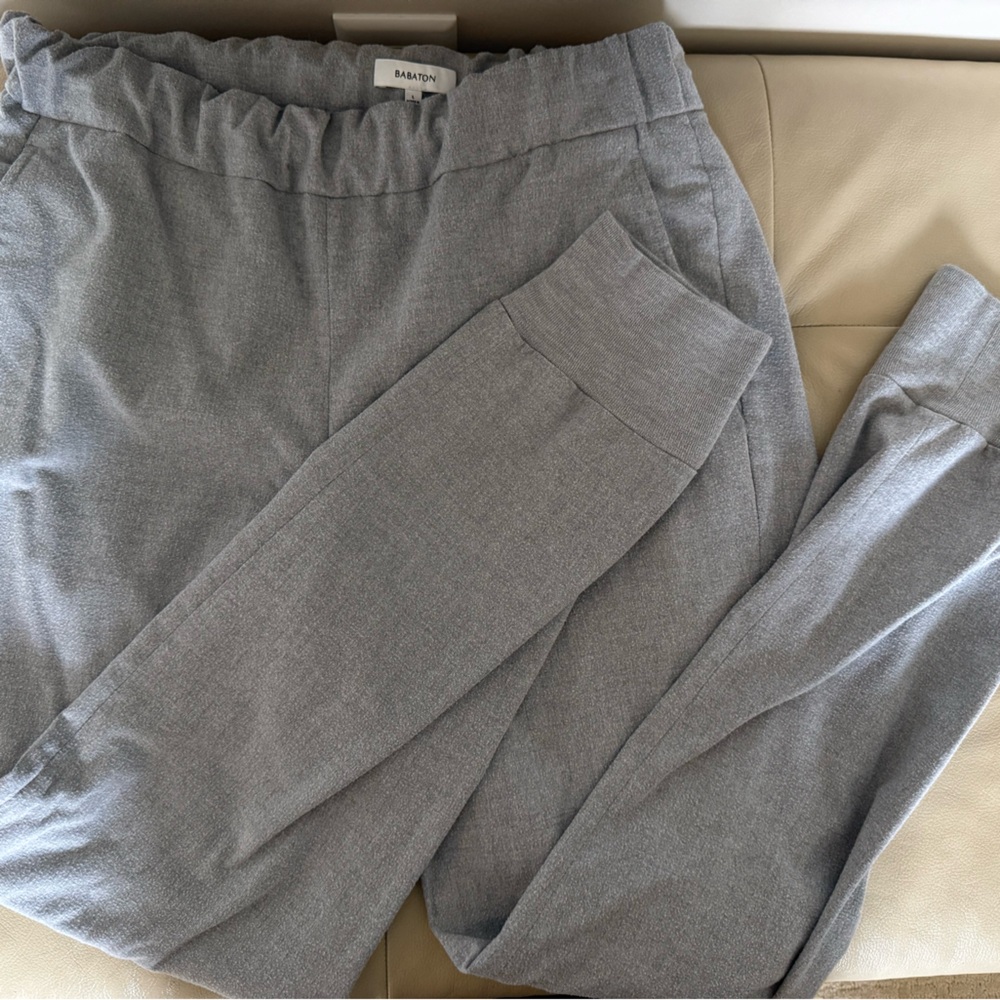 Babaton Dexter Wool Silk Jogger Pants